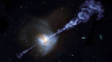 Галактики перестают делать звезды раньше, если в них размещаются сверхмассивные черные дыры