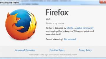 Состоялся релиз браузера Firefox 23