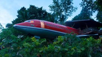 Boeing 727 превратился в роскошный отель
