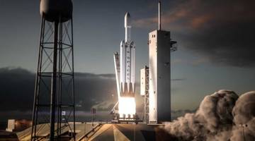 Илон Маск: лётные испытания Falcon Heavy начнутся летом