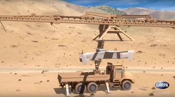 В DARPA разработали устройство захвата дронов
