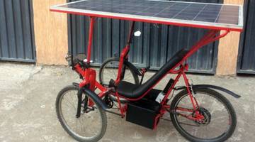 Стартап Solar E-Cycle запустил тестирование веломобилей на солнечных батареях